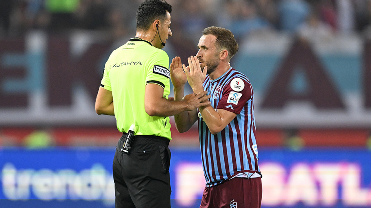 Tahkim Kurulu'ndan Trabzonspor'a kötü haber! Edin Visca'nın 2 maçlık cezası onandı
