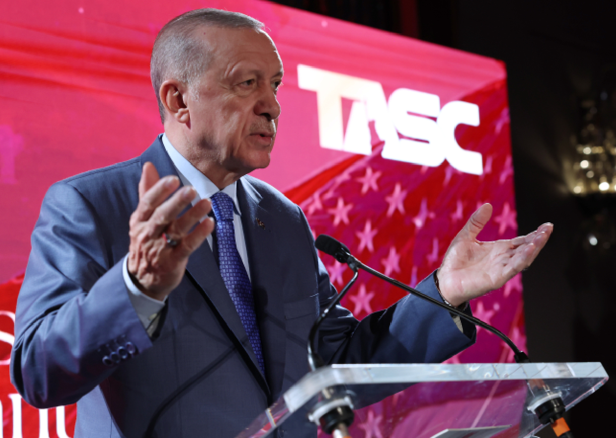 Cumhurbaşkanı Erdoğan ABD'deki Türk toplumuna seslendi: Teröristlerin oyununa gelmeyin