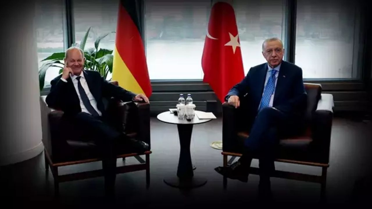 ABD'de vize mesajı! Erdoğan'dan Almanya Başbakanı Scholz'a: Bir an önce çözülmeli