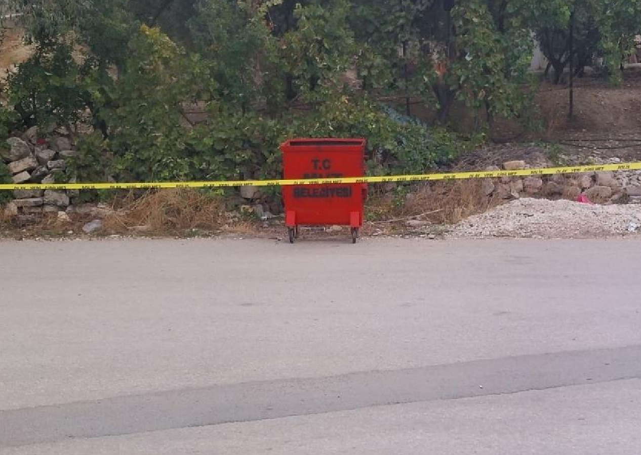 Mersin'de çöp konteynerine poşet içerisinde atılmış bebek cesedi bulundu