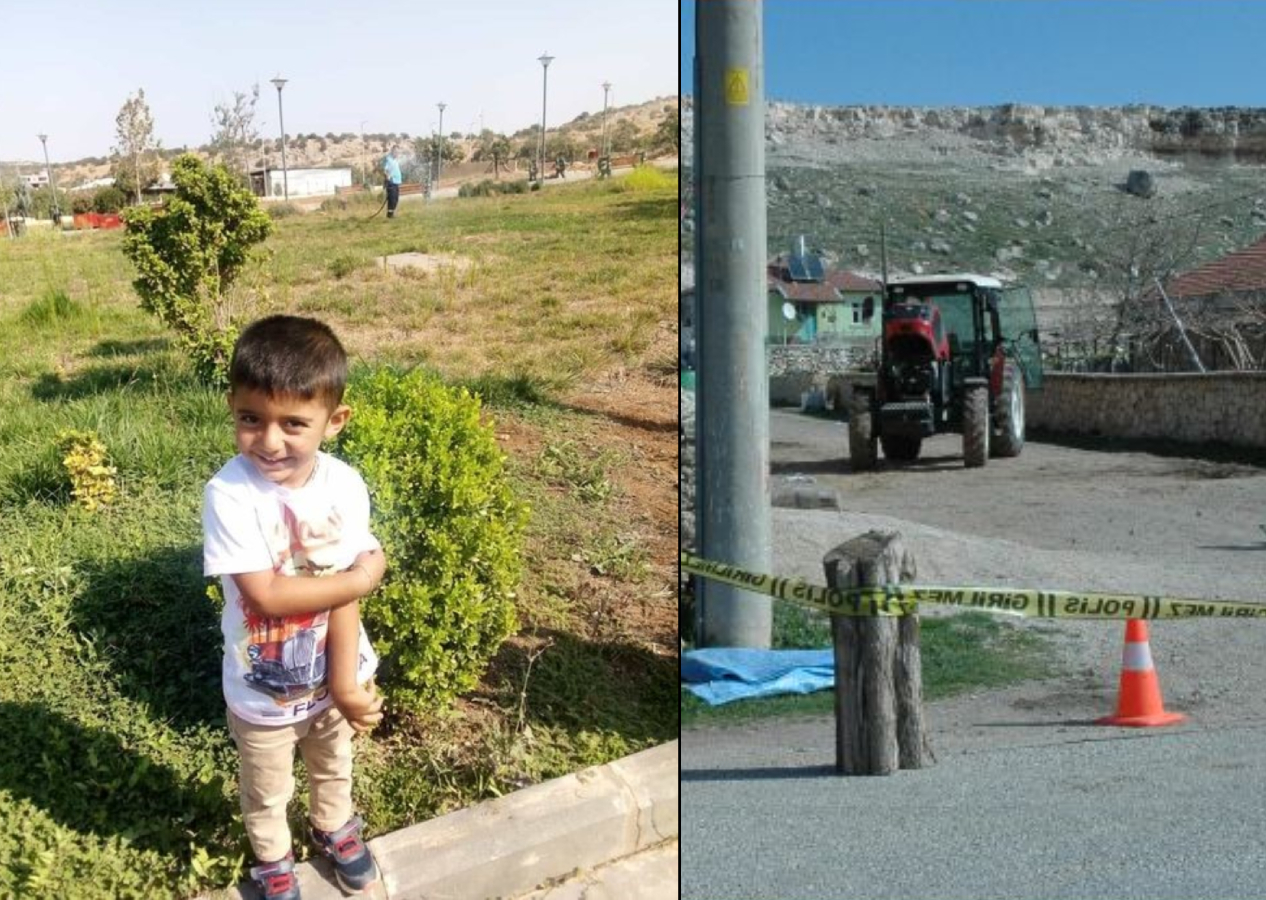 Birecik'te kahreden kaza: Traktörle geri geri giderken 4 yaşındaki oğlunu ezdi