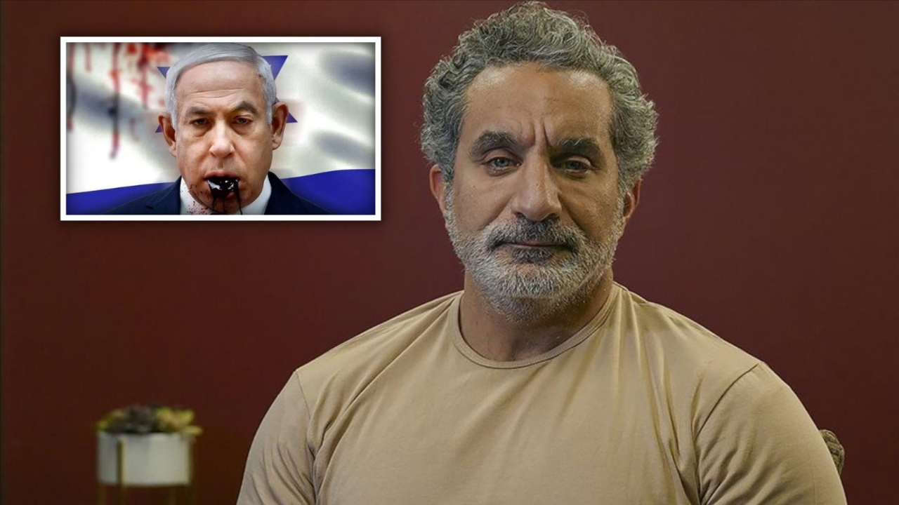 Mısırlı komedyen Bassem Yousef: İsrail'in güvenliği için tüm dünyanın yok olması gerekiyor!