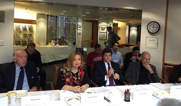 Cumhurbaşkanı Başdanışmanı Aybet Harvard’da konuştu...