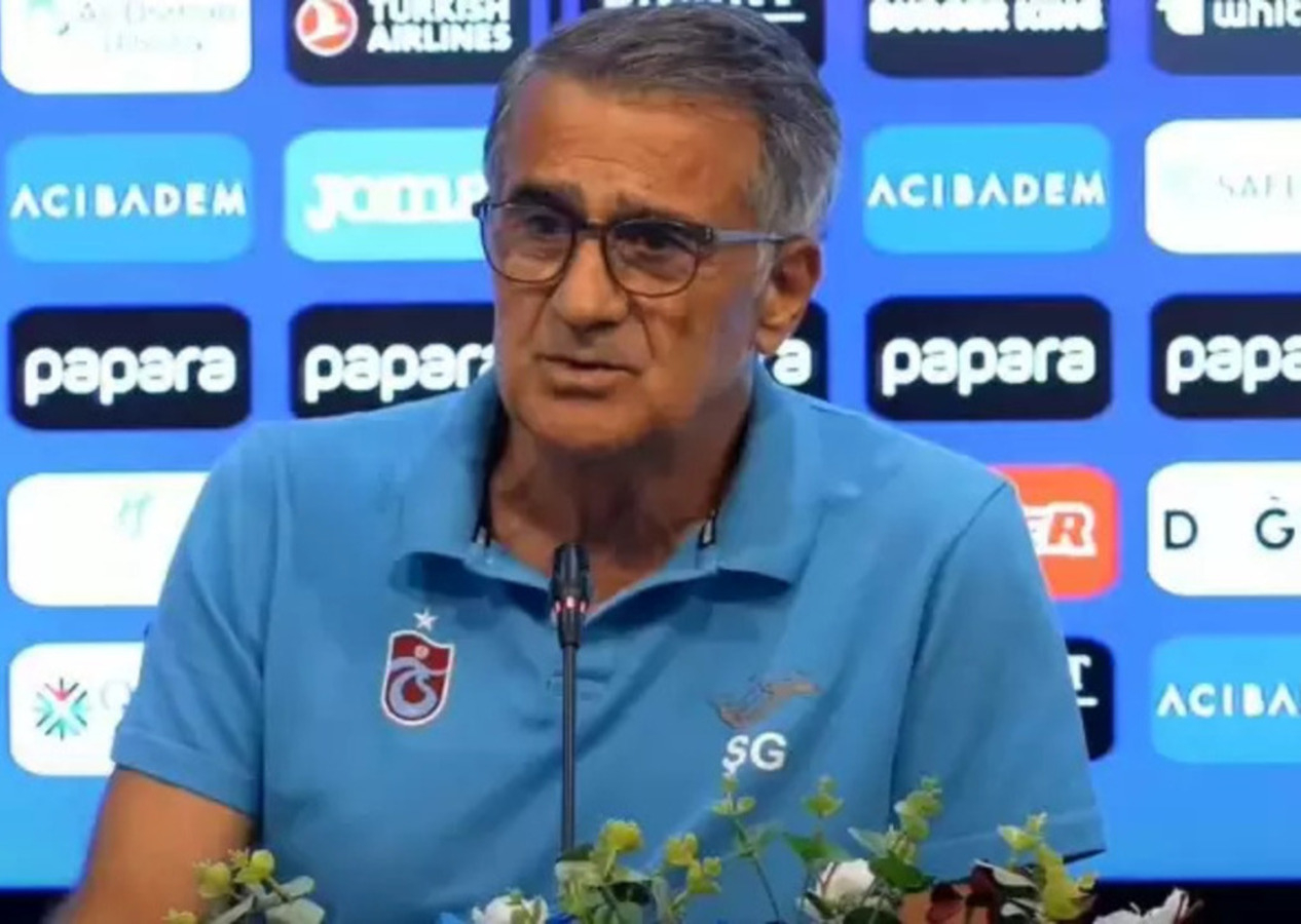 Şenol Güneş'ten transfer açıklaması: Devre arasını işaret etti!