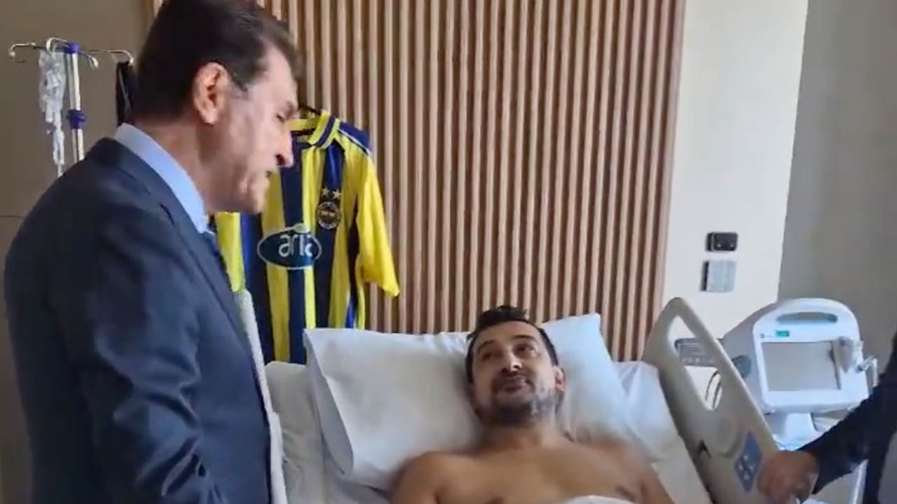 Mustafa Sarıgül silahlı saldırıya uğrayan Serhat Akın'ı hastanede ziyaret etti