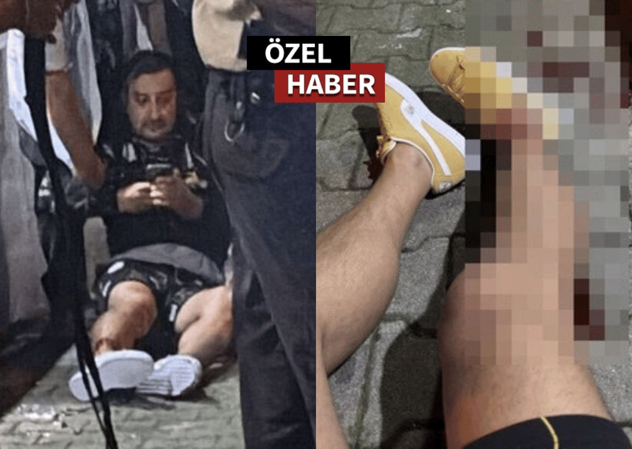 Serhat Akın’ı vuranlar yerde fotoğrafını çekti!