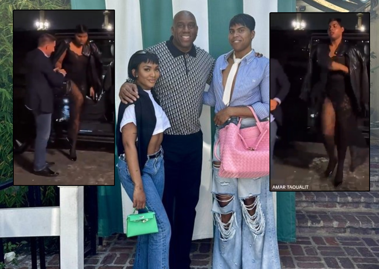 Magic Johnson'un oğlu EJ'in görüntüsü şoke etti