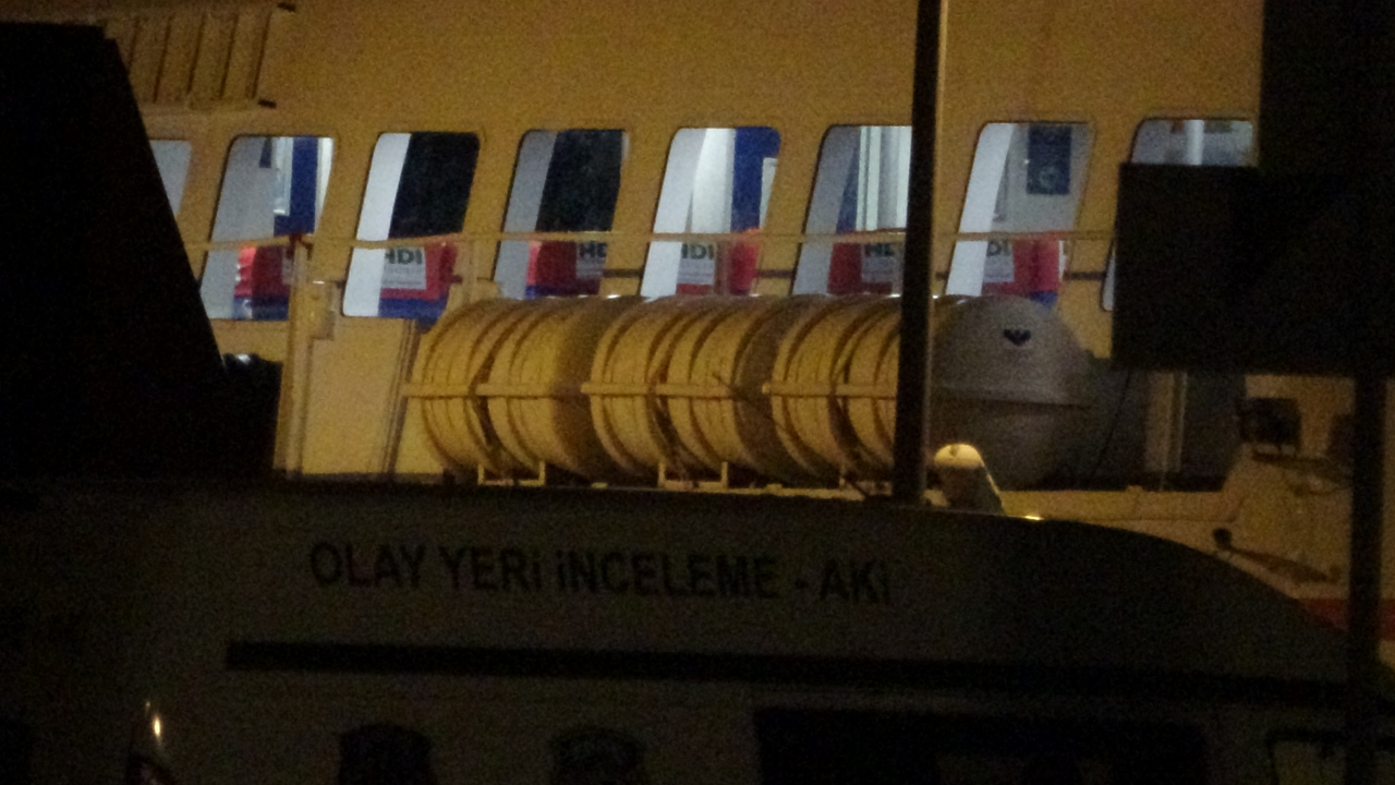 Son kontrol sırasında bulundu! Vapurun tuvalet kısmında sır ölüm