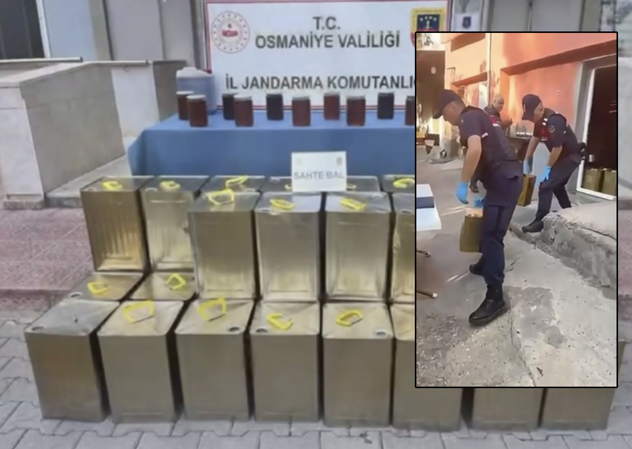 Osmaniye'de 1 ton sahte bal yakalandı! Vatandaşa yedireceklerdi
