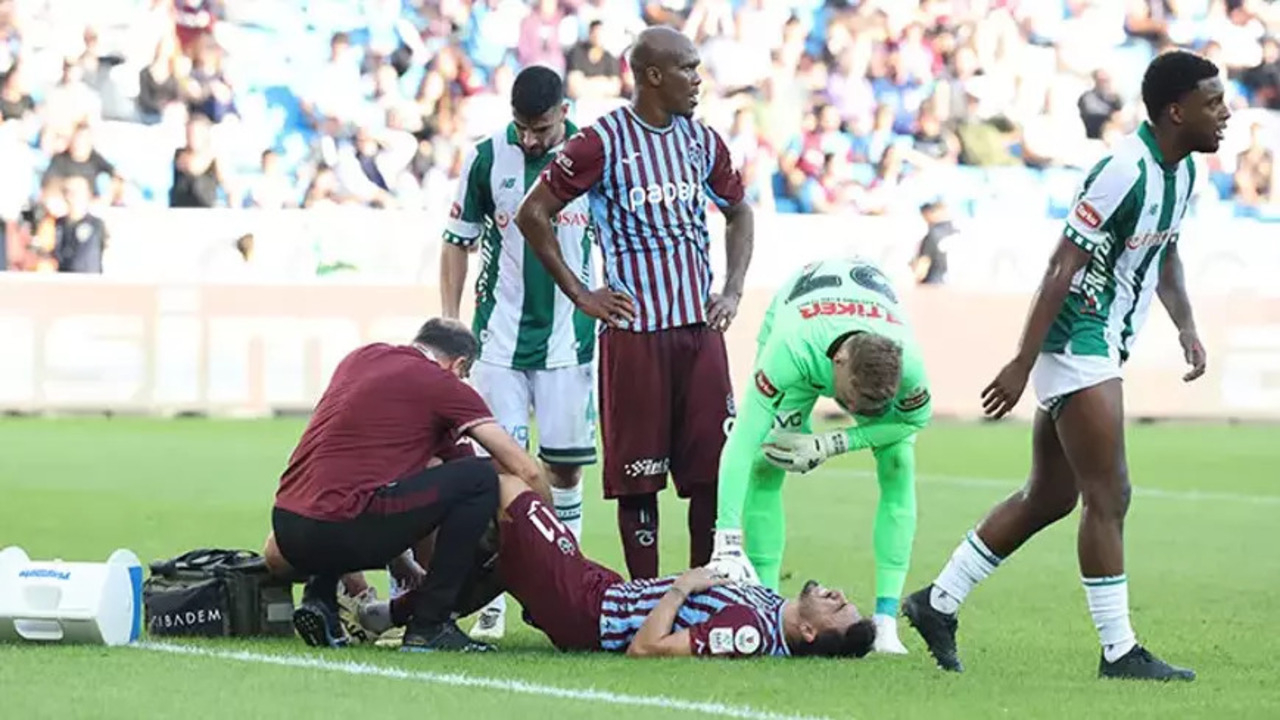 Trabzonspor'a, Ozan Tufan'dan kötü haber: Maçı tamamlayamadı...