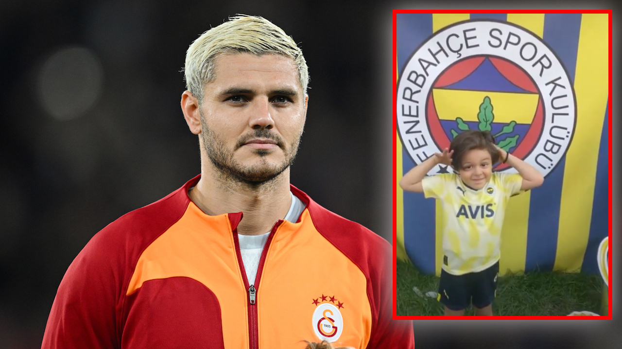 Mauro Icardi'den olay yaratan paylaşım! Fenerbahçe formalı minik taraftarın doğum gününü kutladı