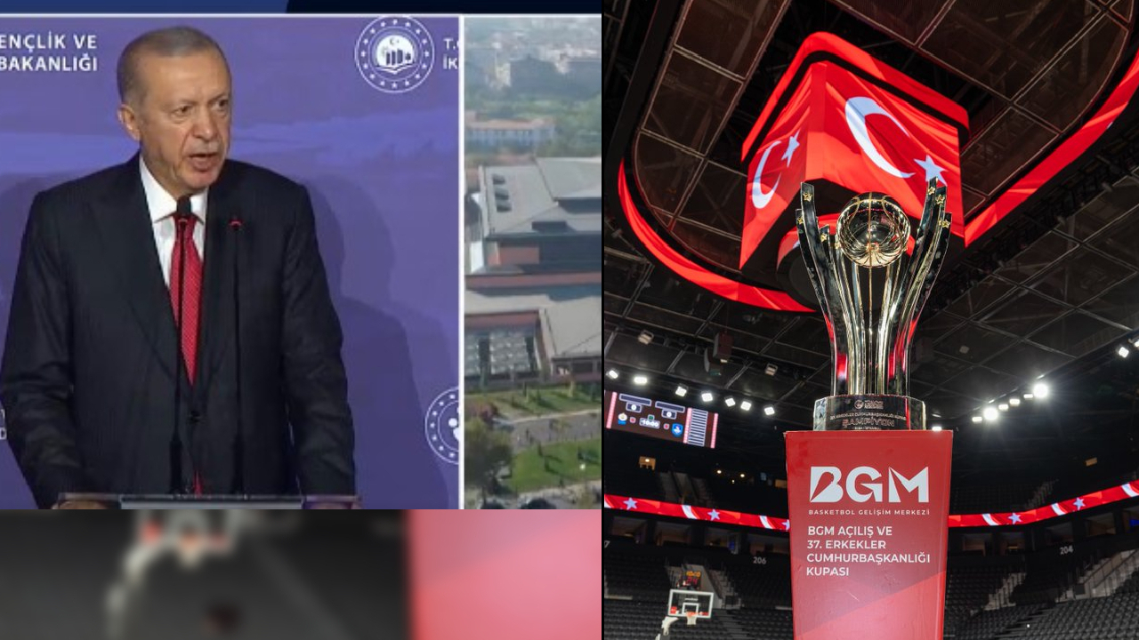 Cumhurbaşkanı Erdoğan: Basketbol Gelişim Merkezi bir vizyon projesi, İstanbul'un prestij hamlesi