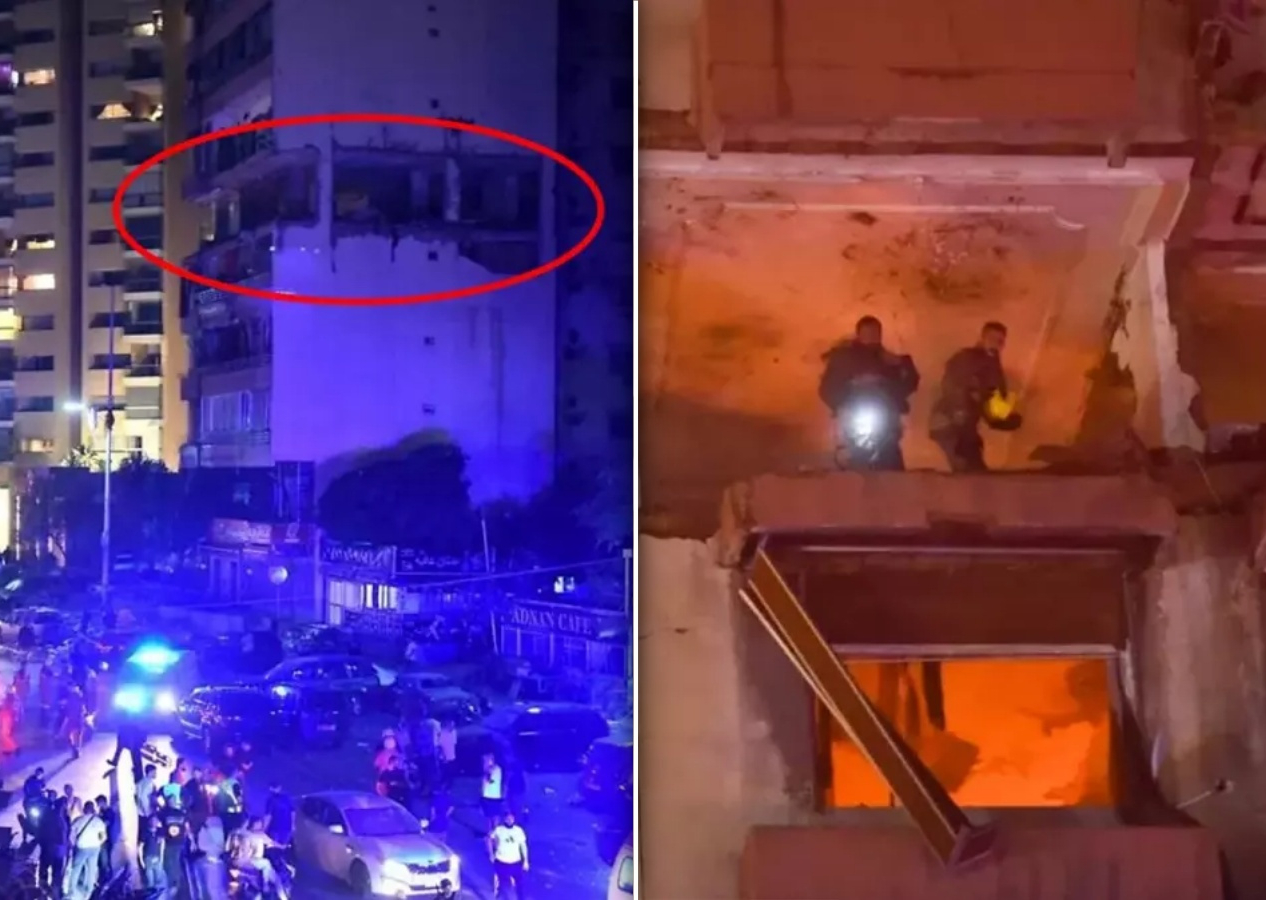2006'dan bu yana bir ilk! İsrail Beyrut'un Dahiye bölgesi dışında bir yeri vurdu
