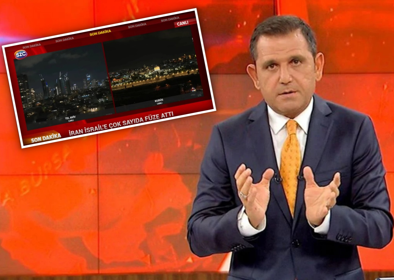 İran'ın İsrail'i bombalaması Fatih Portakal'ı üzdü: Tel Aviv maalesef füze saldırısı altında!