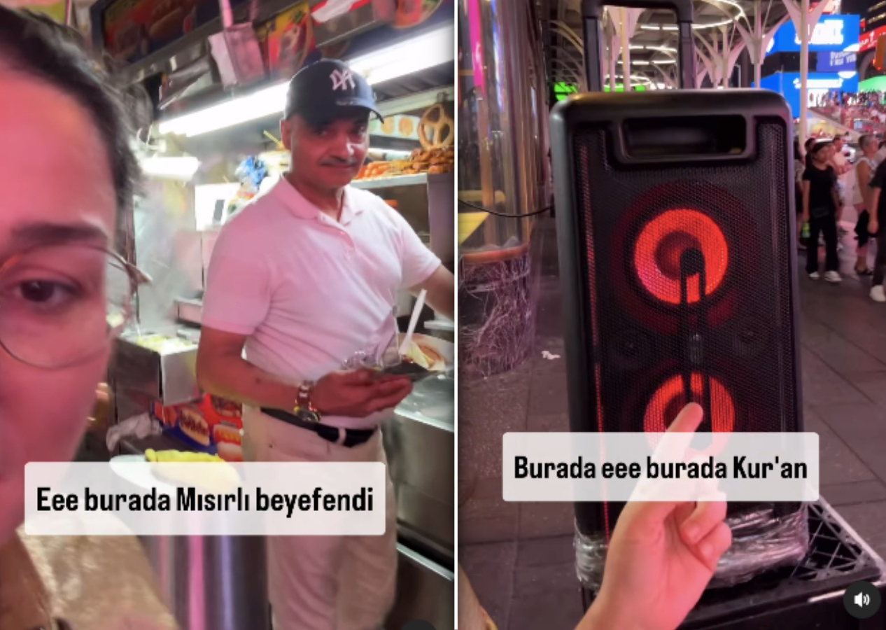 Dünyaca ünlü Times Meydanı'nda her gün hoparlörden Kur'an-ı Kerim dinletiyor!