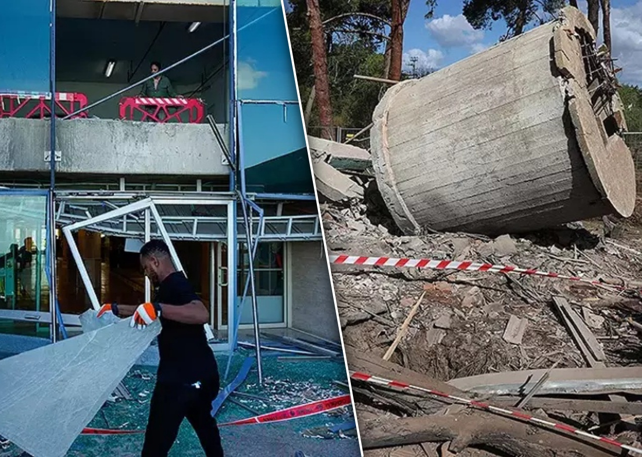 İran füzelerle vurdu, İsrail enkaza döndü! "Füze düşen alanlardan görüntü yayınlamak vatana ihanet"