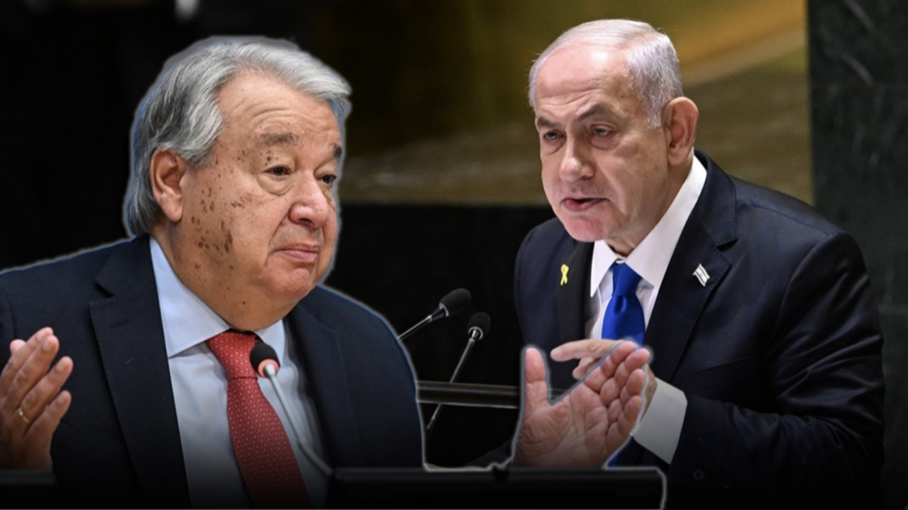 İsrail, Guterres'i 'istenmeyen adam' ilan etti!