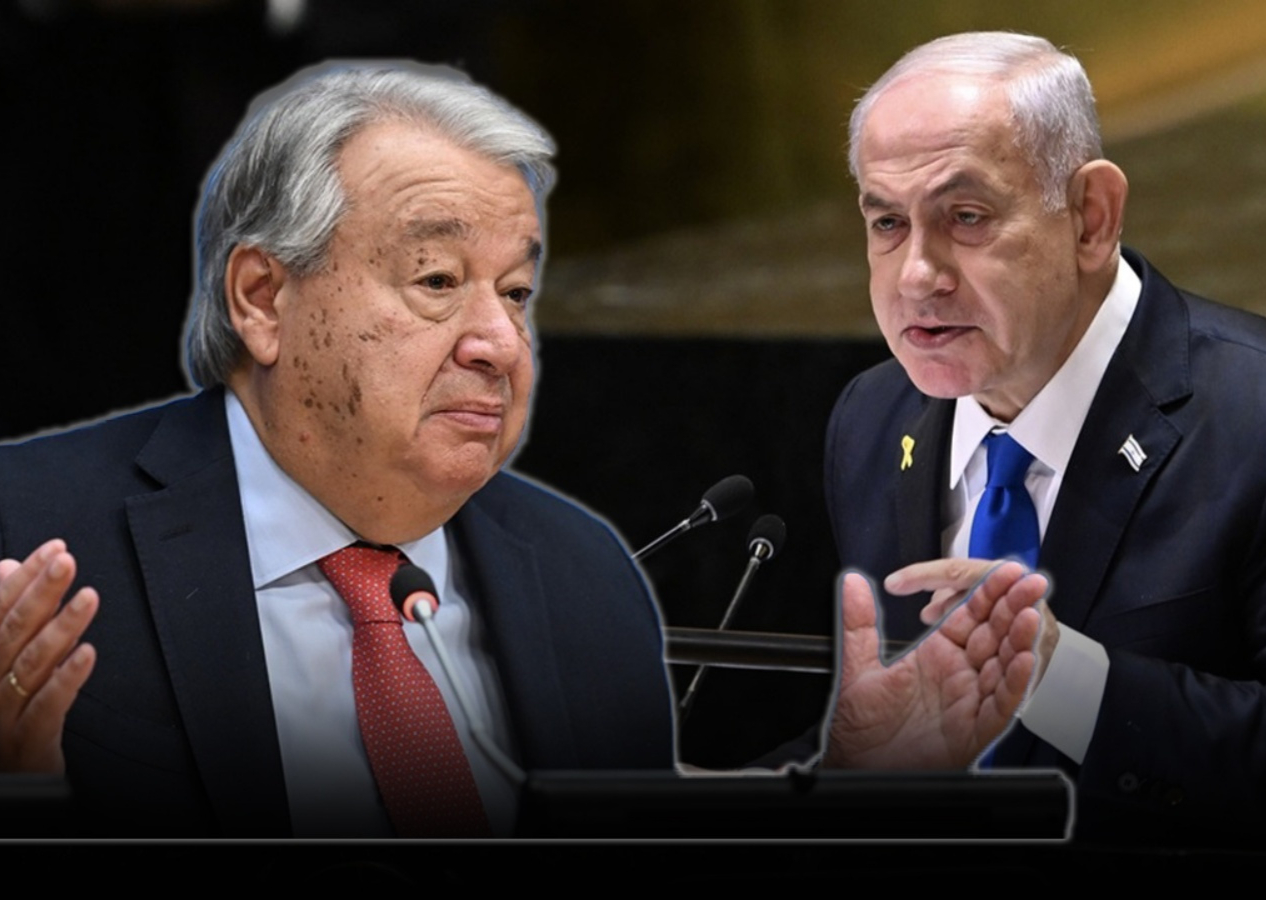 İsrail, Guterres'i 'istenmeyen adam' ilan etti!