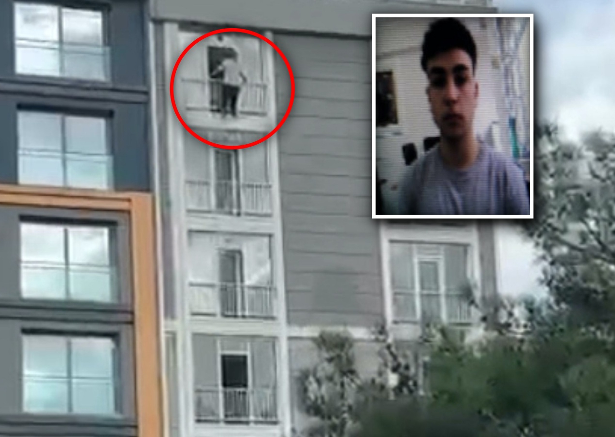 Samsun'da yürek burkan olay! Yeni mezun genç KYK yurdundan atladı... O anlar kamerada!