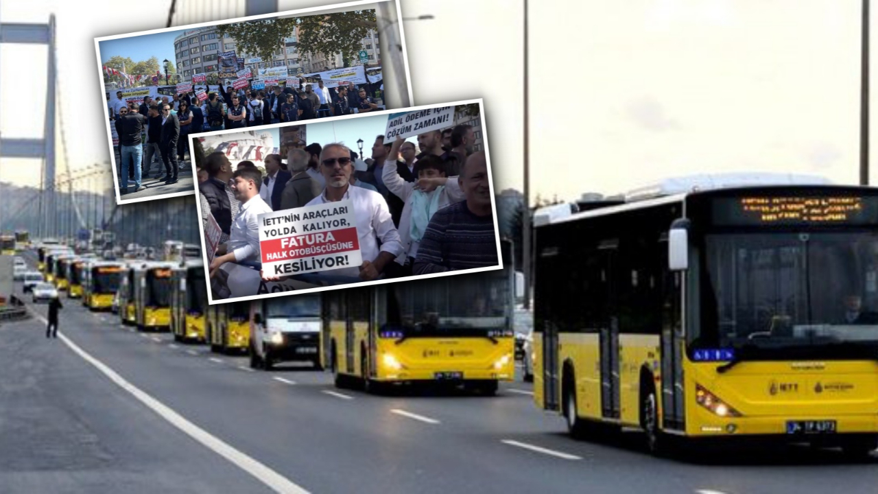 İETT'de eylem! Otobüs sahipleri isyanda: Kontak kapatacaklar!