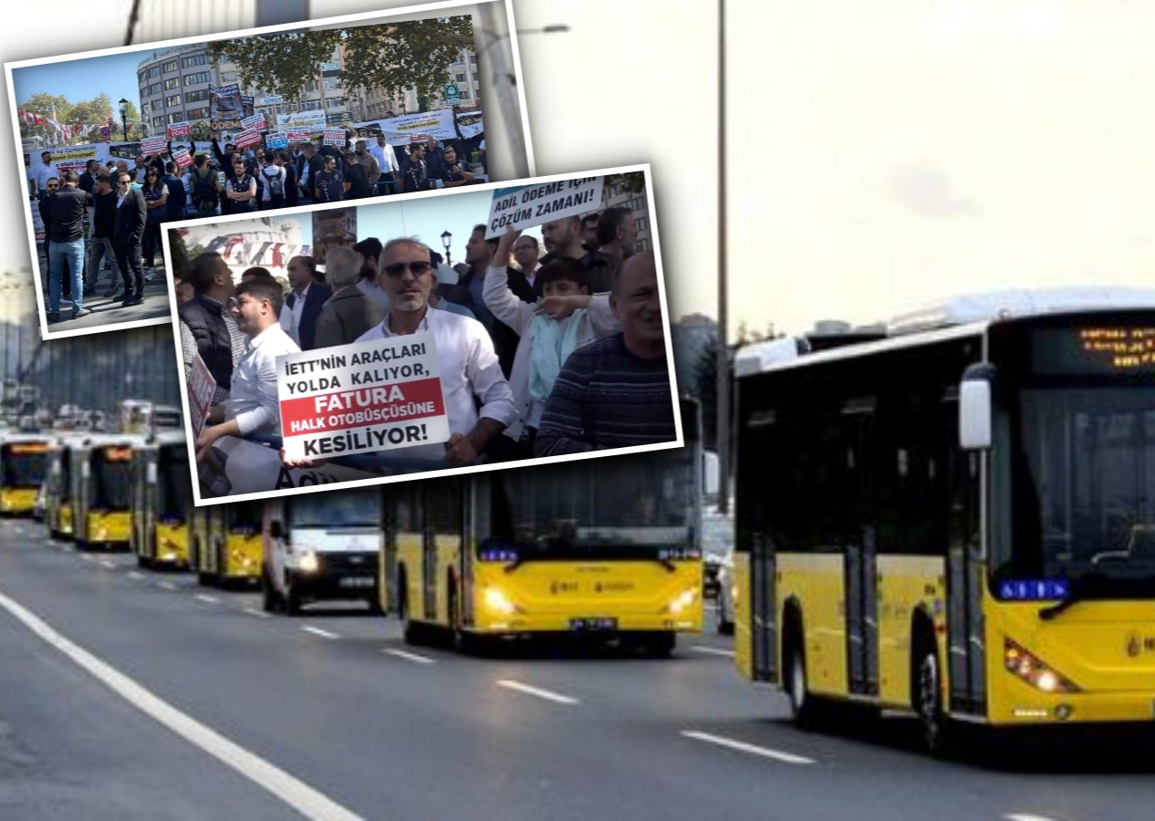 İETT'de eylem! Otobüs sahipleri isyanda: Kontak kapatacaklar!