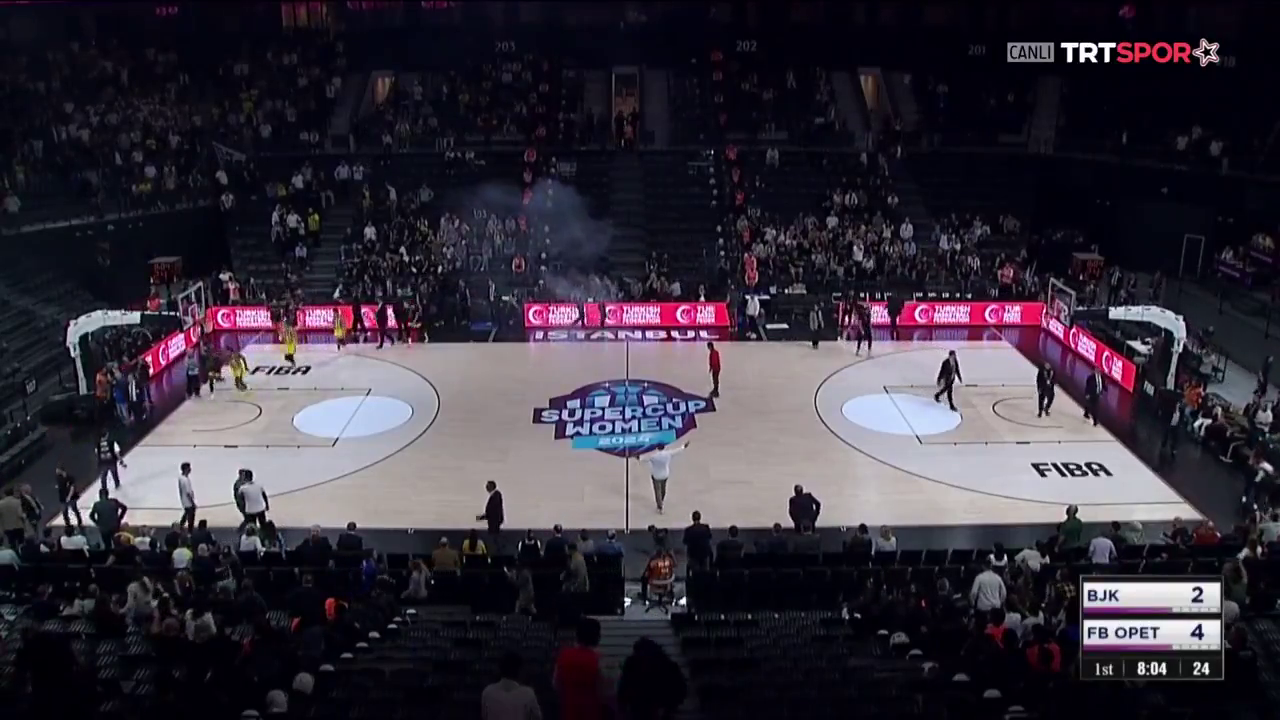 Basketbol derbisinde olay! İşte Fenerbahçe Beşiktaş maçında yaşananlar!