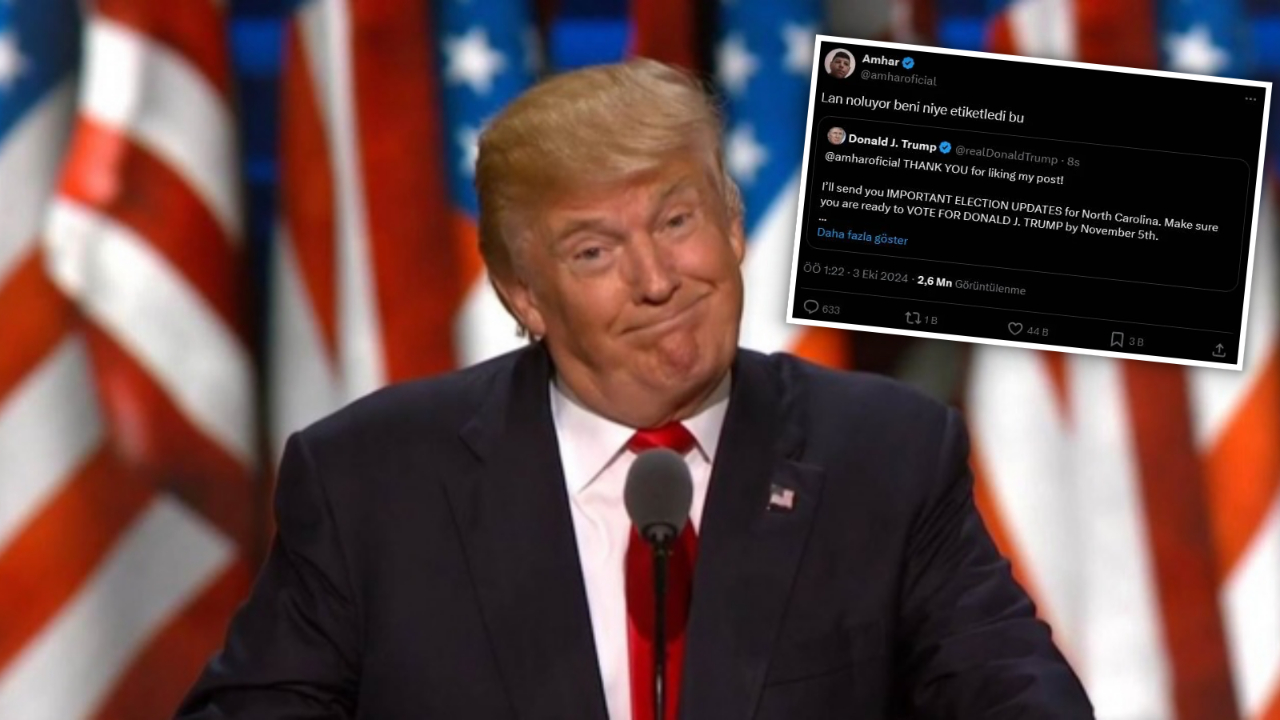 Donald Trump adresi şaşırdı: Türk kullanıcıyı etiketleyip oy istedi! Türk kullanıcılar yorum yağdırdı...