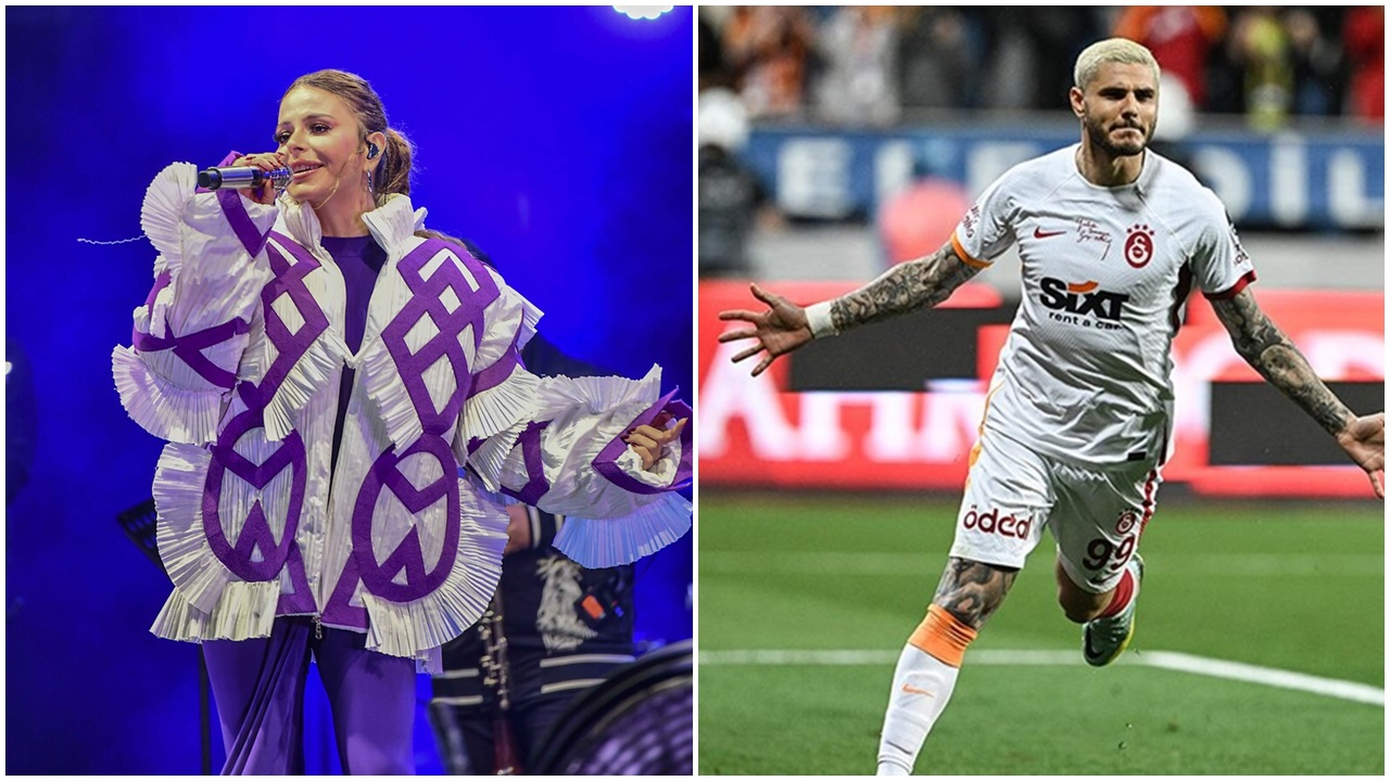 Simge Sağın'dan Icardi sorusuna yanıt! 'Beni oyuna getirdiniz. Aldık başımıza belayı'