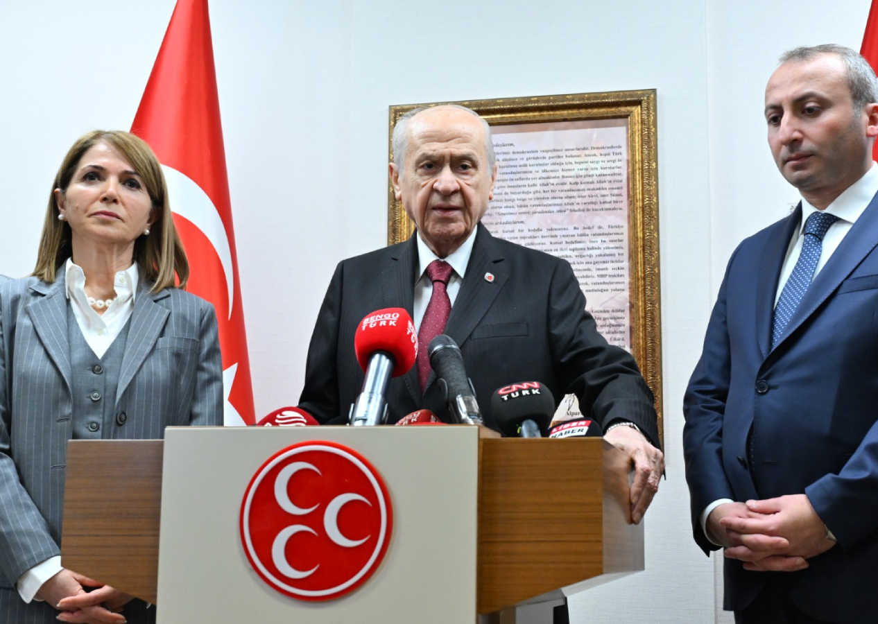 MHP Lideri Bahçeli'den Sinan Ateş davası sonrası ilk yorum: Yargının kararına saygı duyarız