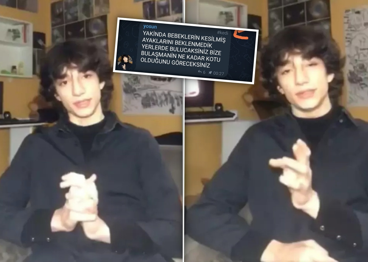 Telegram gruplarında vahşet! Semih Çelik'i destekleyip örgütleştiler: Bebeklerin bacaklarını kesip etrafa bırakacağız!