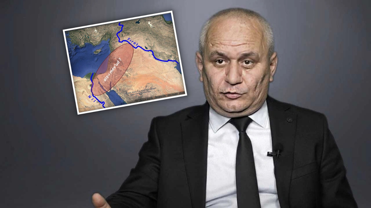 CHP'nin ilahiyatçısı Cemil Kılıç, Gazze kasabı Netanyahu'yu aklamaya çalıştı! Skandal 'vadedilmiş topraklar' haritası...