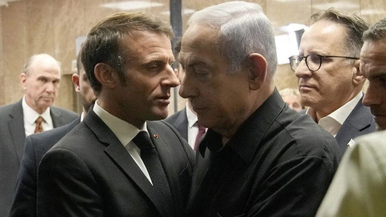 Emannuel Macron'un İsrail çağrısına Binyamin Netanyahu'dan cevap: Ayıp!