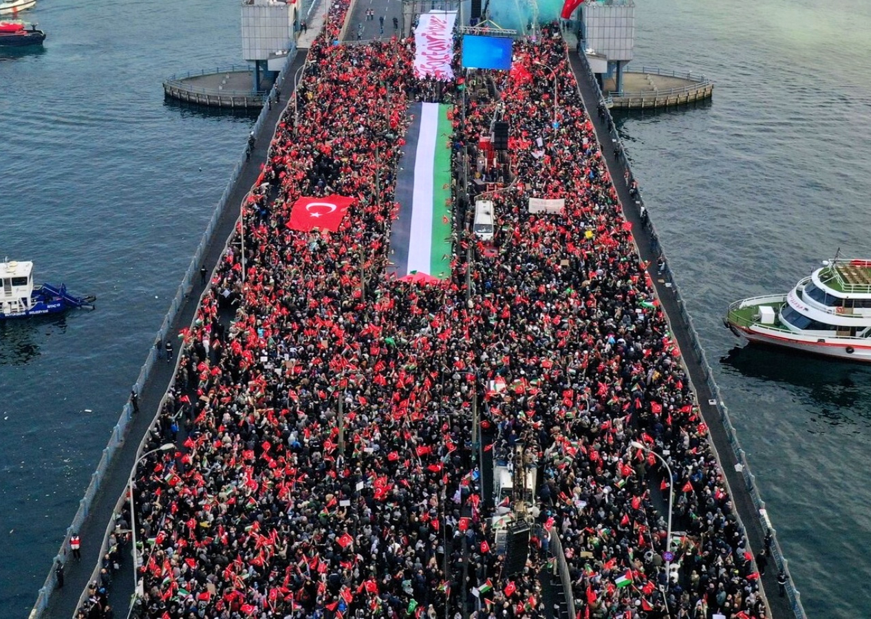 Türkiye bugün Filistin için yürüyor! 81 ilde 'Direnişe Selam, Siyonizme Lanet' yürüyüşleri düzenleniyor...