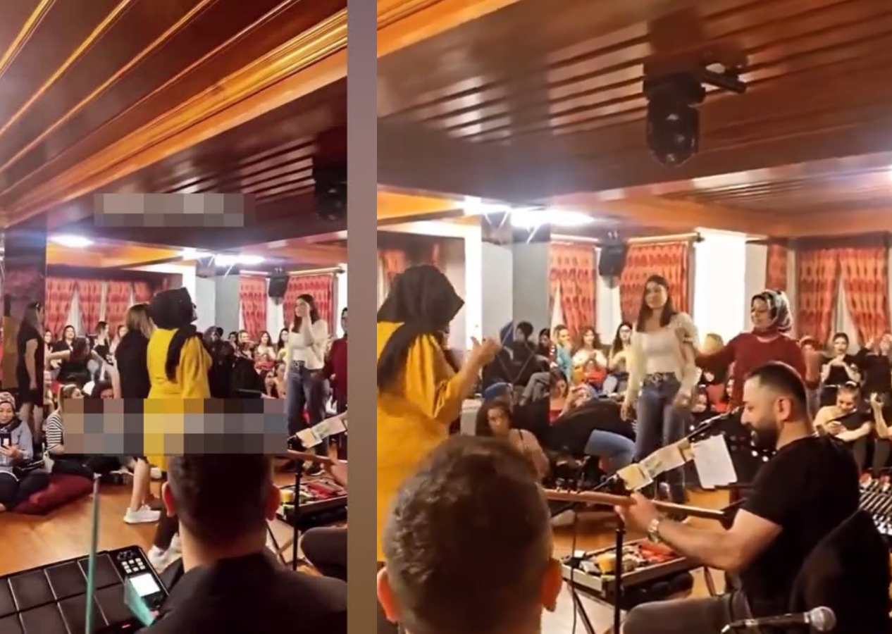 Ankara'da kadınlara özel pavyon açıldı! "Tarlaları pavyonda yemeyin"