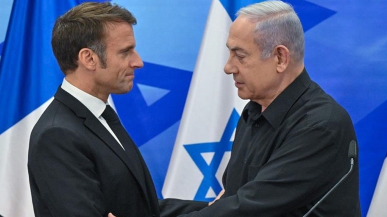 Macron'dan dünyaya İsrail'e ambargo çağrısı: Silah sevkiyatı durmalı