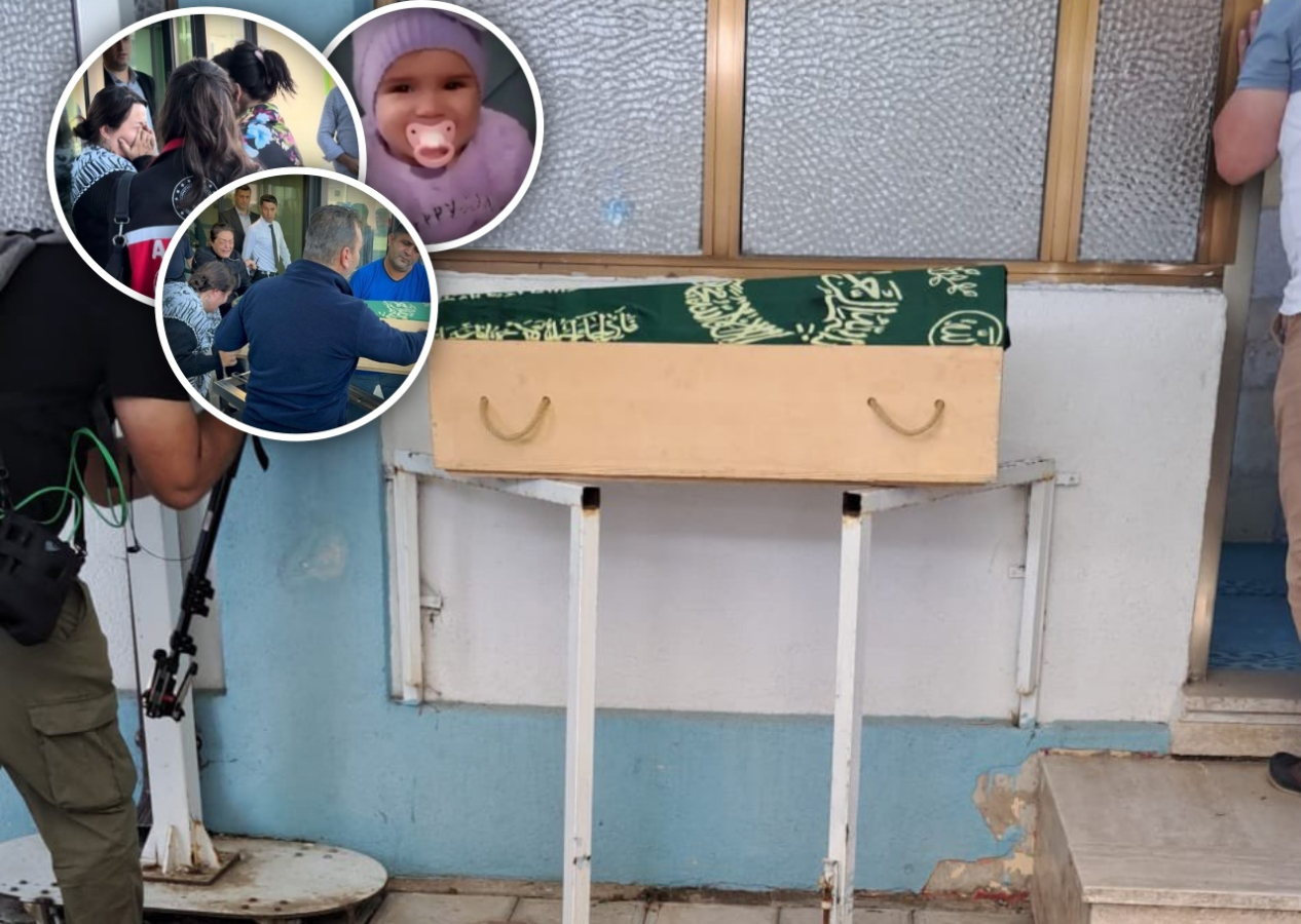 Sıla bebeğin minik bedeni tabutta... Cenazesi yakınlarına teslim edildi! Gözyaşları sel oldu