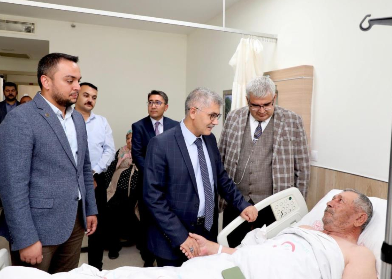 Ömer Halisdemir'in babası Hasan Hüseyin Halisdemir anjiyo oldu