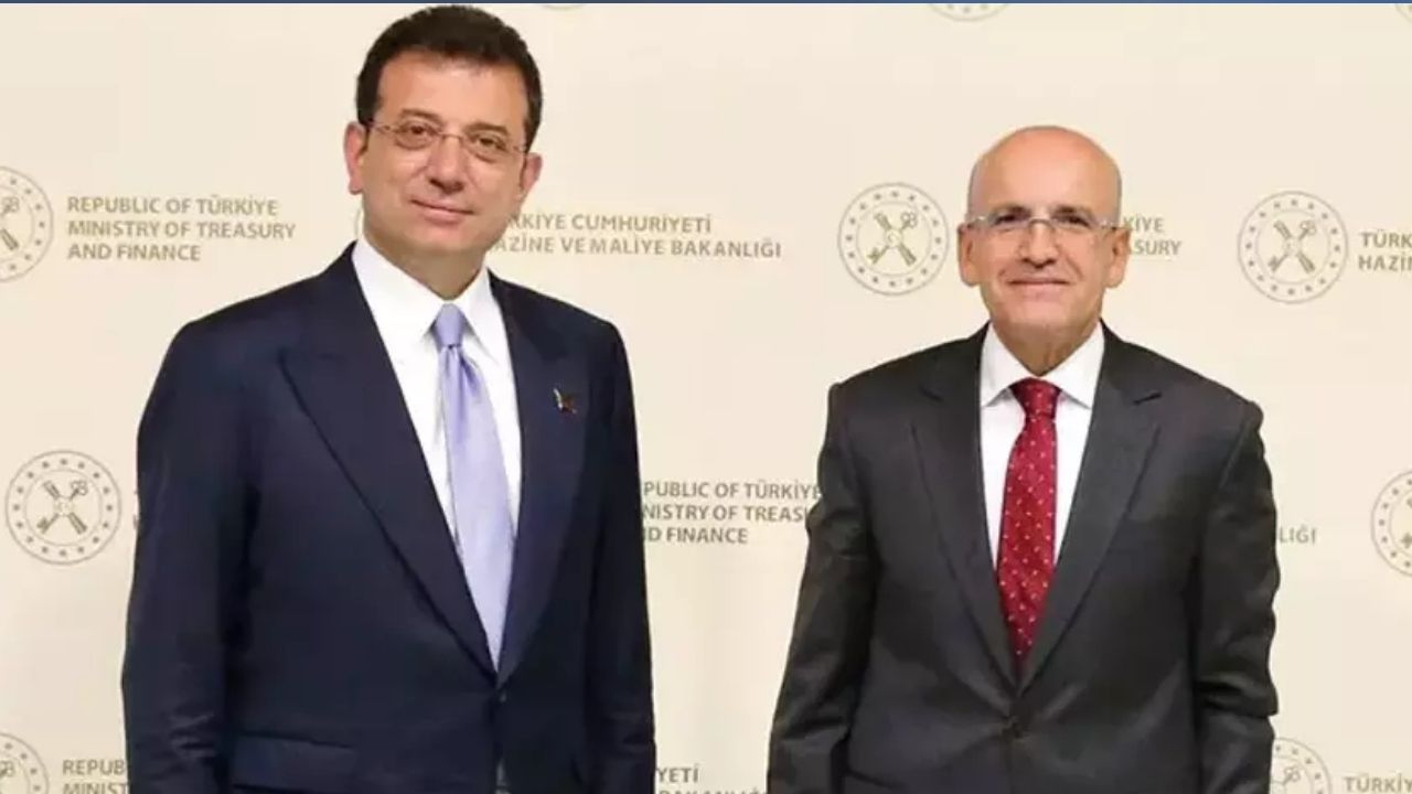 Ekrem İmamoğlu Bakan Şimşek ile görüştü
