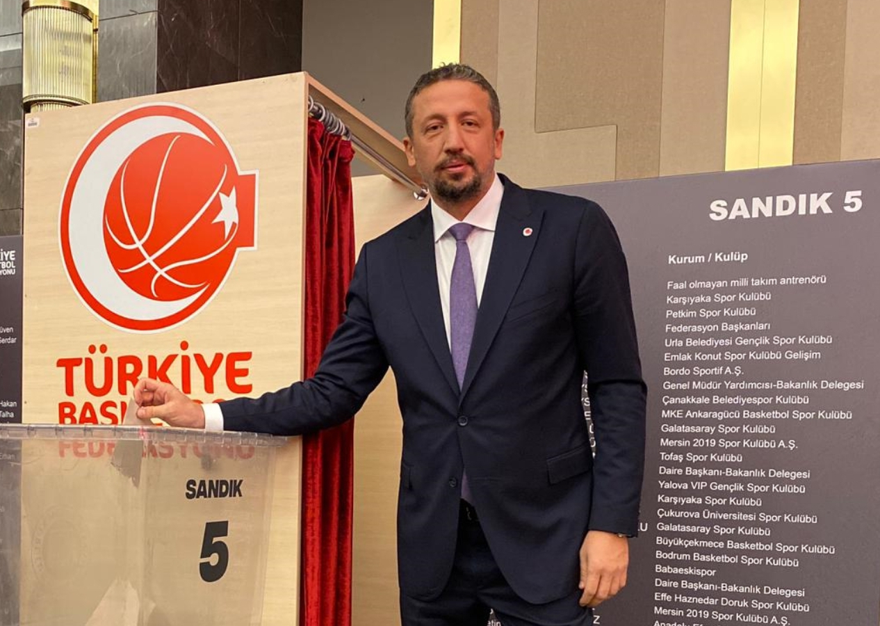 TBF Başkanlık Seçimi: Efe Aydan da deviremedi Hidayet Türkoğlu yeniden başkan seçildi