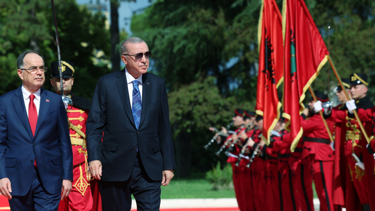Cumhurbaşkanı Erdoğan, Arnavutluk Cumhurbaşkanı Begaj ile görüştü