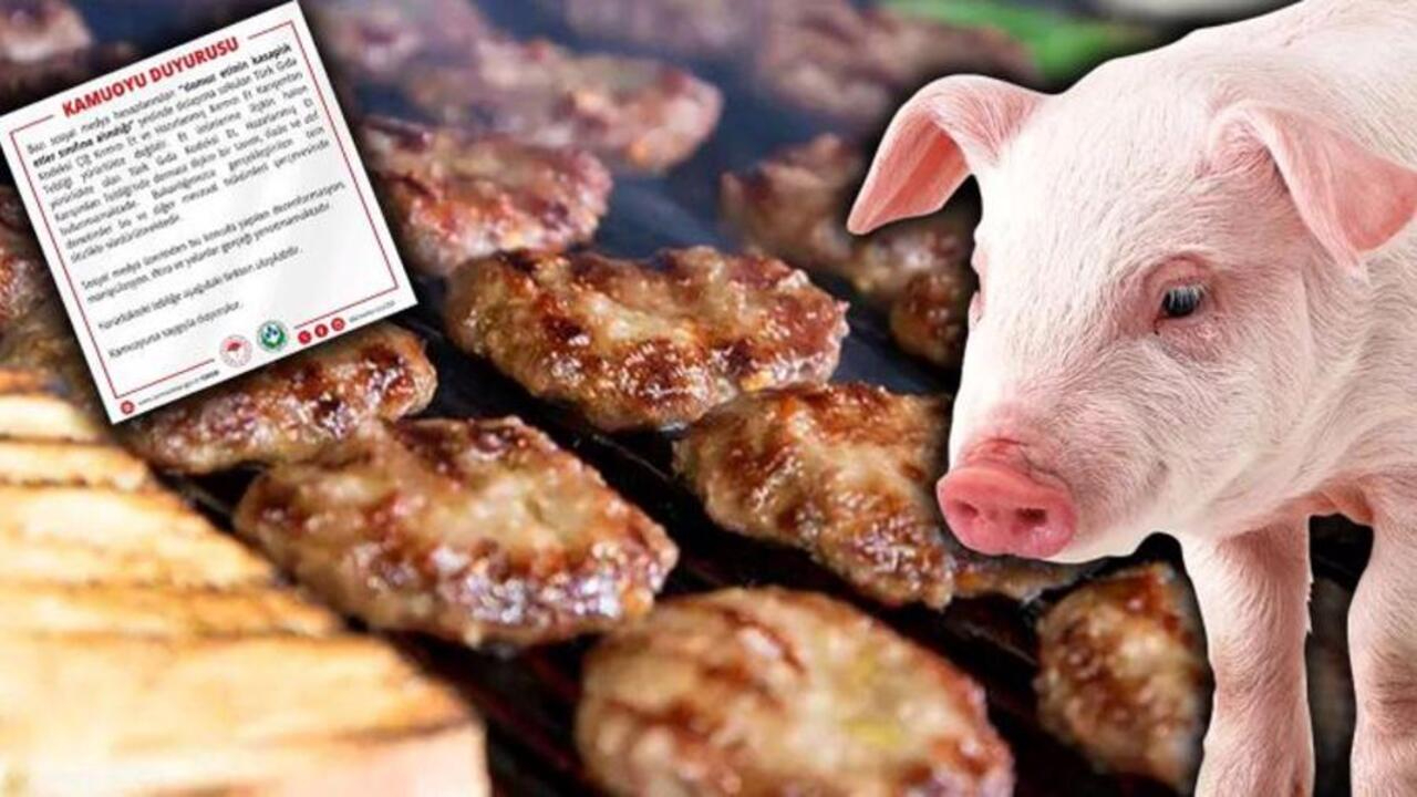 Vatandaşa domuz eti yediren o firma belli oldu! Raporlar ortaya çıktı...