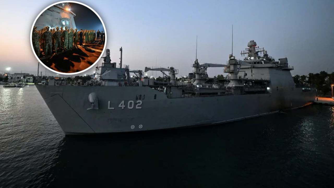 Lübnan'da tarihi operasyon! Türkleri tahliye eden gemilerimiz Mersin'e doğru yola çıktı...