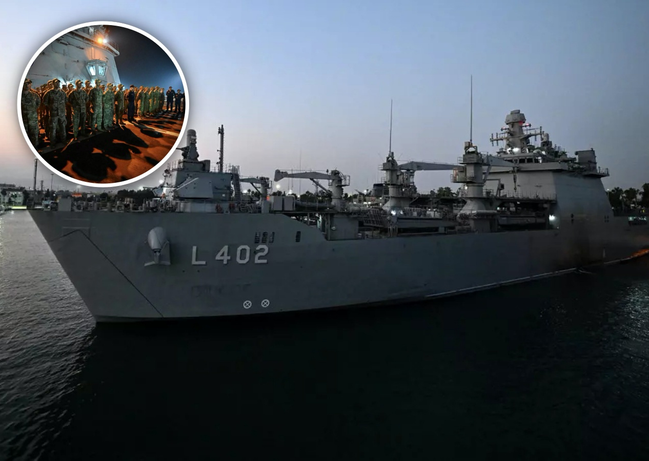 Lübnan'da tarihi operasyon! Türkleri tahliye eden gemilerimiz Mersin'e doğru yola çıktı...