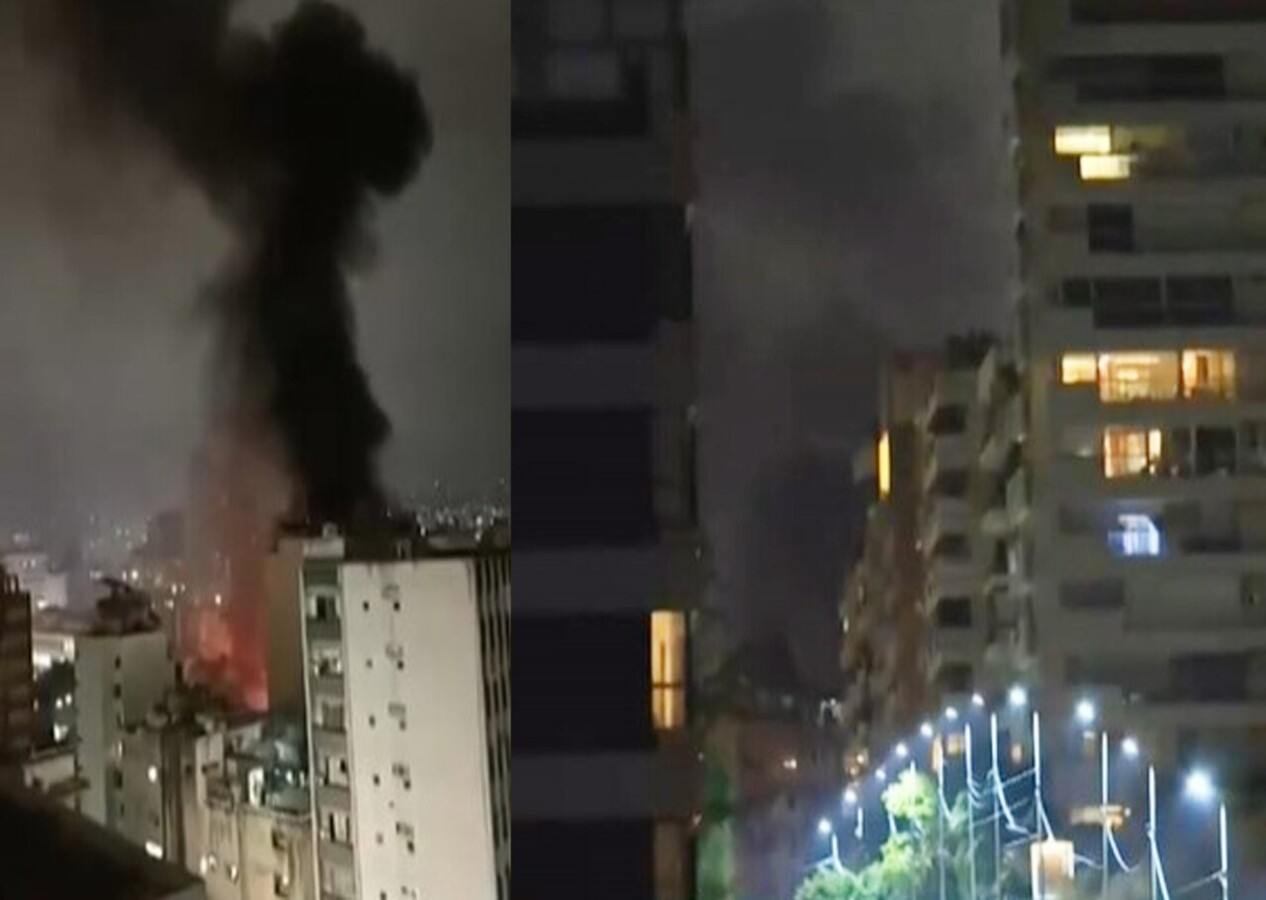 Lübnan'a hava saldırısı: İsrail bu kez de Beyrut'un merkezini bombaladı!
