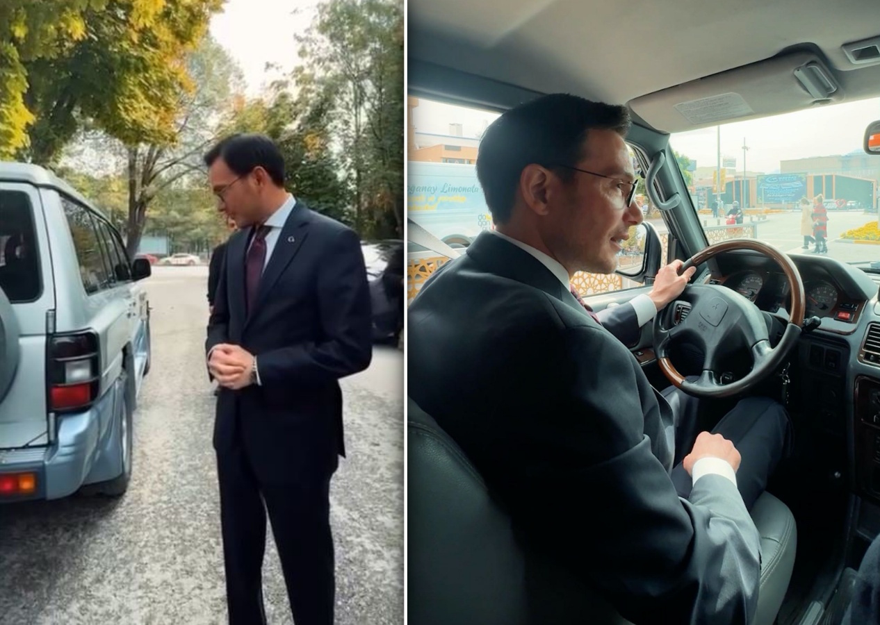 Süper Vali Recep Yazıcıoğlu'nun oğlu babasının makam aracını kullandı: Duygu dolu anlar!