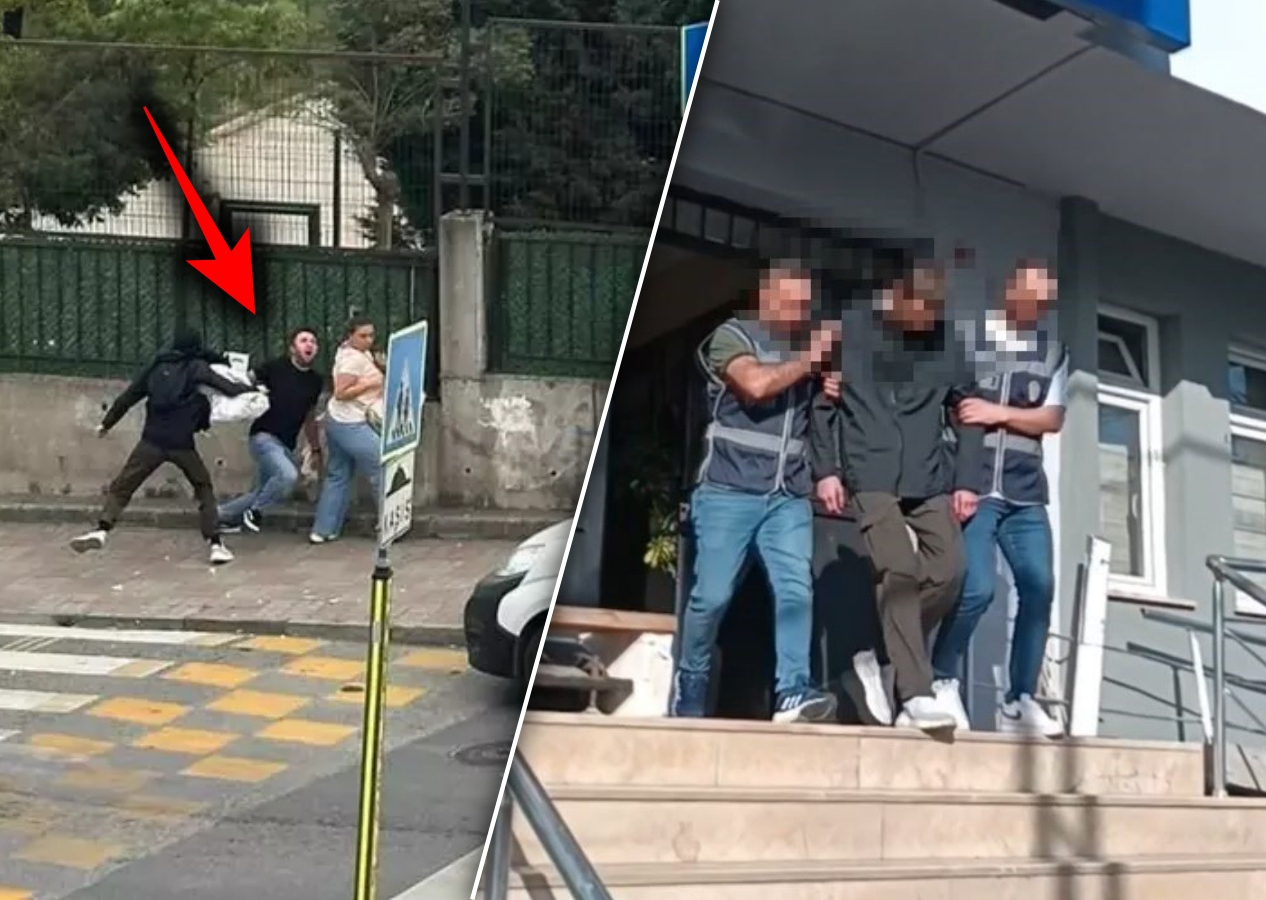 İstanbul'da korku filmlerini aratmayan olay! Yolda yürürken önüne çıkanı bıçakladı... Nedeni pes dedirtti...