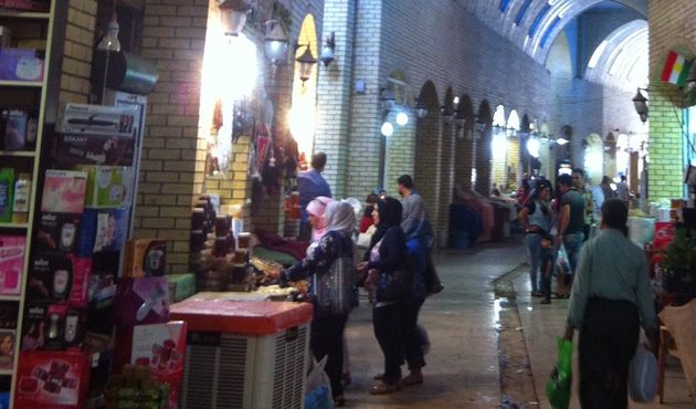 Erbil'de raflar boşaldı, Türk mallarına hücum ettiler!