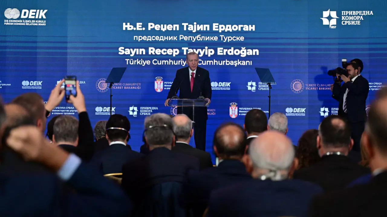 Cumhurbaşkanı Recep Tayyip Erdoğan'dan, Belgrad'da önemli çağrı!