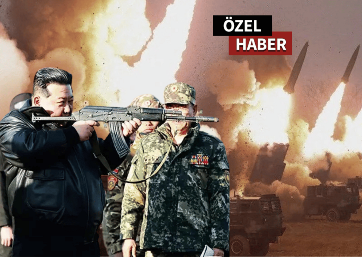 Kim Jong-Un'dan ateşe hazır olun emri: Topçu birliği güney sınırında!