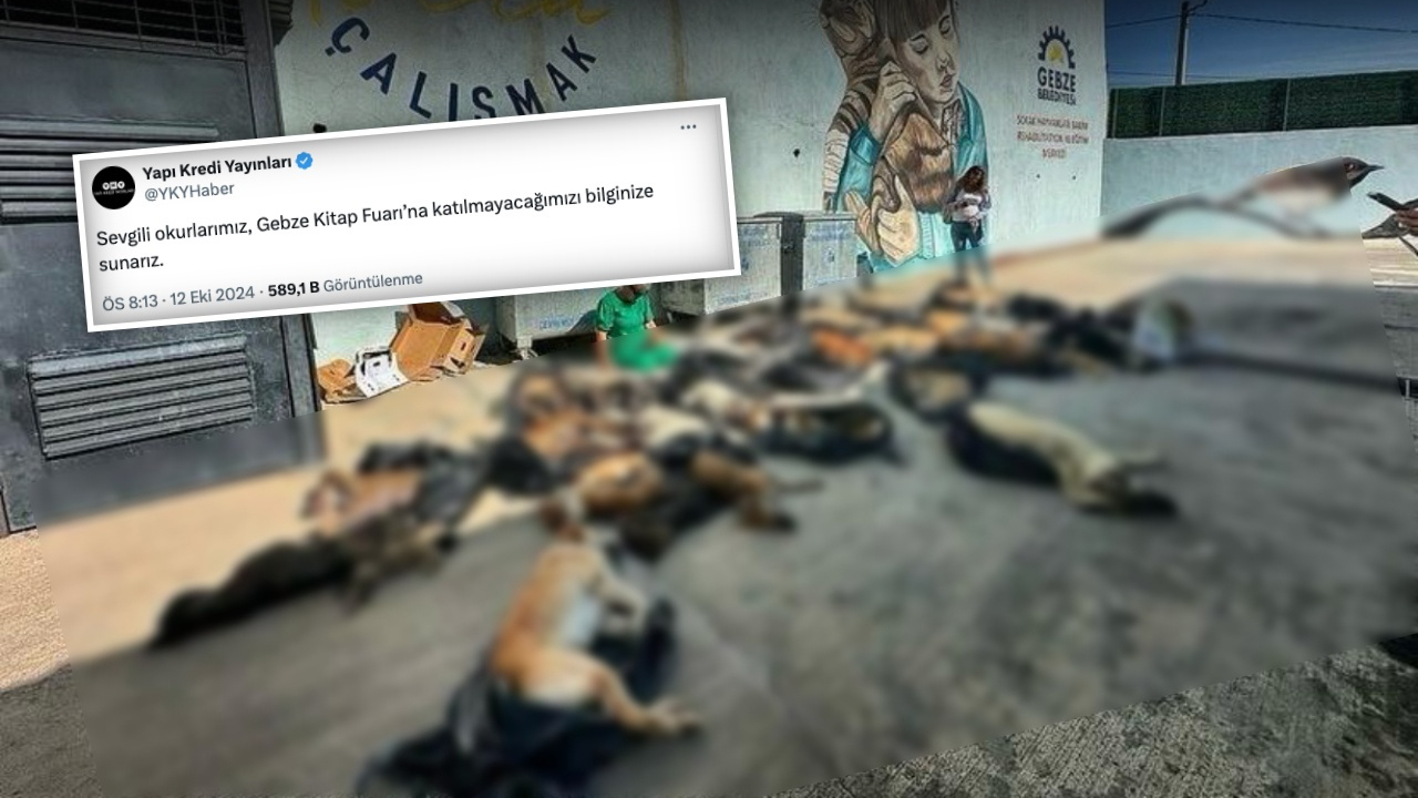 Gebze Kitap Fuarı'ndan çekilen Yapı Kredi Yayınları'na tepki yağıyor: Sizden alışverişi kestik!